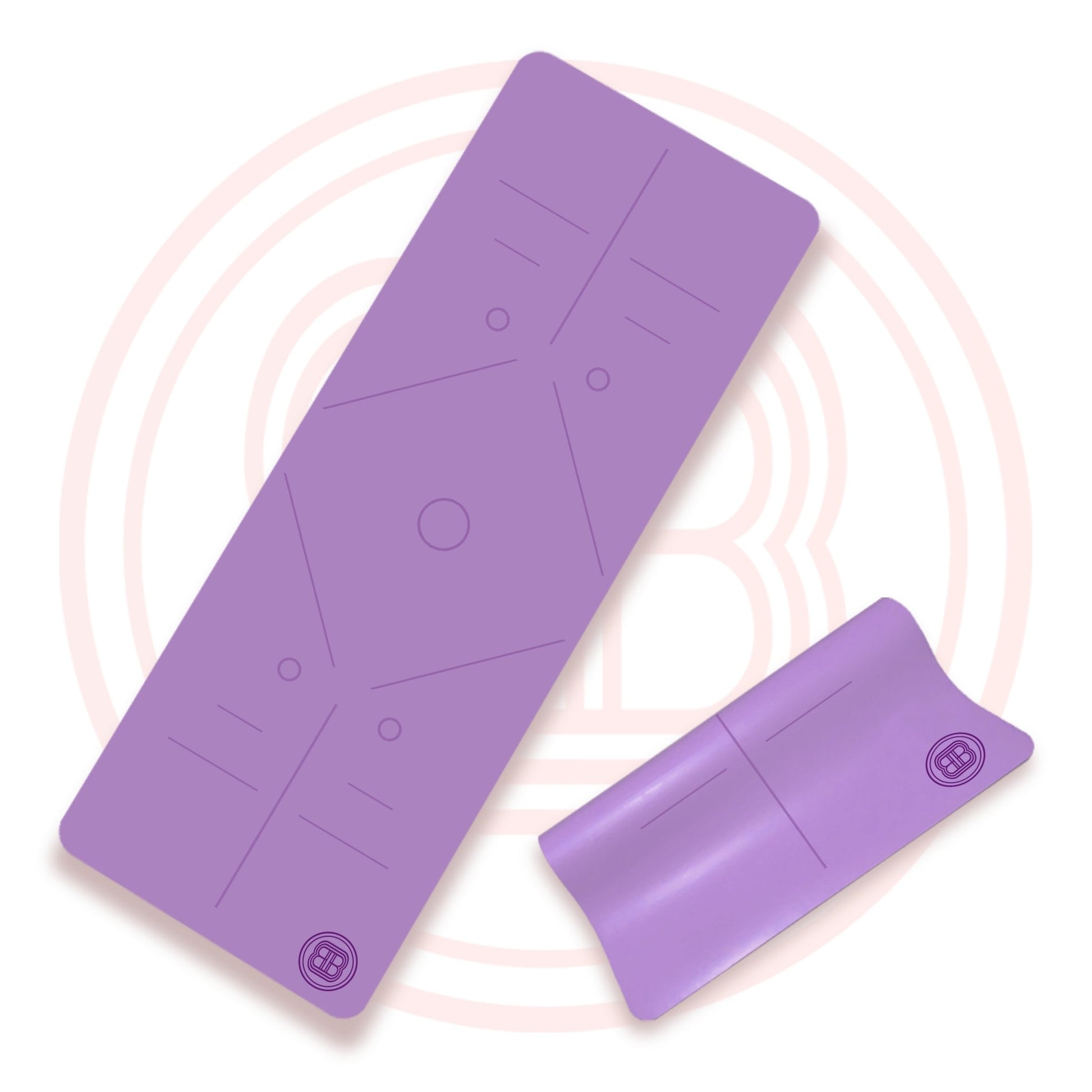 Purple Mat - Bouton Button
